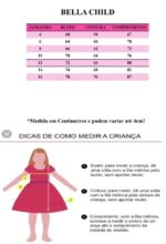 Vestido Bella Child Catarina Juvenil Off Flores Lilas - Imagem 5