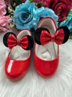 Sapatilha Flor Di Mila Minnie/Minie Vermelha