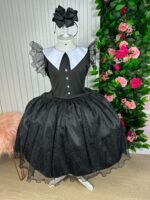 Vestido Marie Tematico Wandinha - Vandinha - Imagem 10