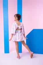 Conjunto Banana Club Alissa Rosa Bebe - Imagem 4
