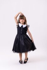 Vestido Marie Tematico Wandinha - Vandinha - Imagem 2