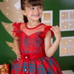 Vestido Marie Alegria do Noel Vermelho - Natal